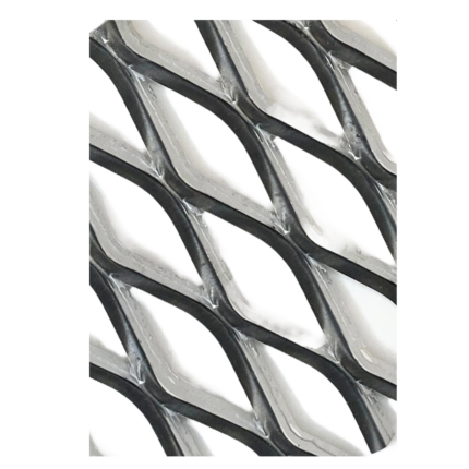 Al strekkmetall 1250x2500 Flatt 8x5,8x1,5x1mm(48%)(Ø3)