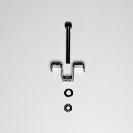 GUP M-clip 316 M26 m/M8 skrue+mutter 10 stk