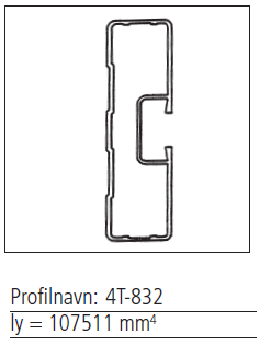 4T-832 sidehinder natur a 6000mm