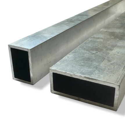 Al rør rekt. 6060-T6    50x40x2,5mm a 6000mm
