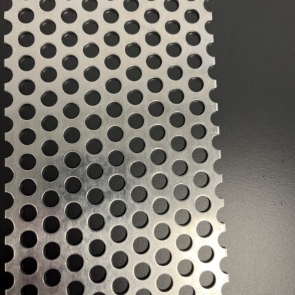 Al pl perf Ø10T15mm (40%) 3x1000x2000mm 5754-H12/H22