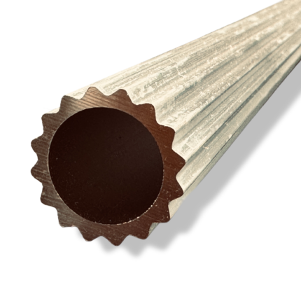 Al riflerør 6060-T6 25x2mm a 5000mm