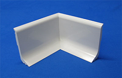 AstruPanel Clean 770820 hvit RAL9010 sokkel innv. hørne