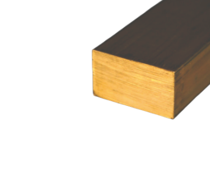 Messingskinne H 10x4mm a 3000mm