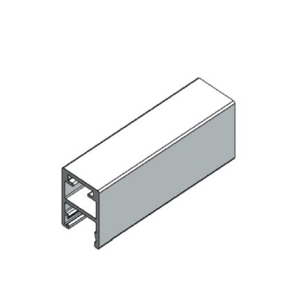 AluFlex Softline enkel omramning natur a 6100mm