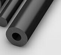 POM C emnerør sort   125x100mm a 3000mm