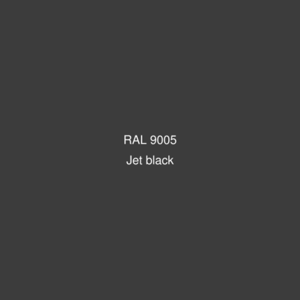 AluColour® coil PVDF ORBIS 75 RAL9005 m/folie 0,9x1250mm ca 800kg