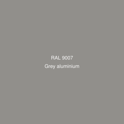 AluColour® PVDF RAL9007 Grå Met m/folie 1,25x1250x2500mm