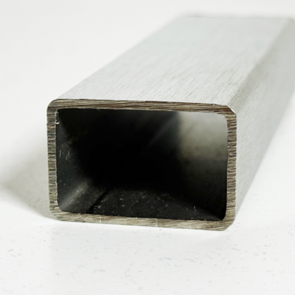 RF rør slipt    60x40x2mm rekt.  1.4301