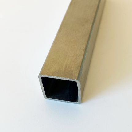 RF rør slipt    30x30x2mm kvadr.  1.4301