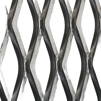 Al strekkmetall 5754 H111 1250x2800 65x25x6x5mm Lysåpn.52%