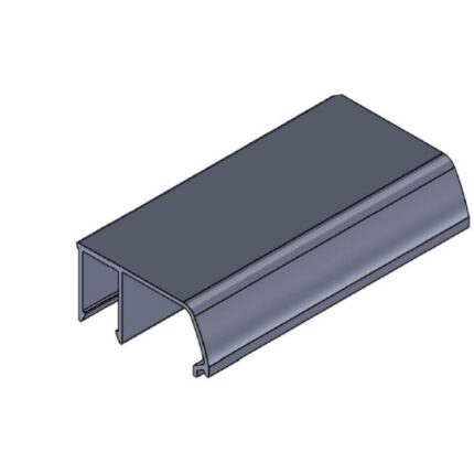 AluFlex Softline utfyllingslist natur a 6100mm