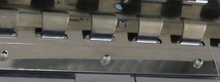 RF 201 skinne 1968mm for PVC Flex isol.gardin